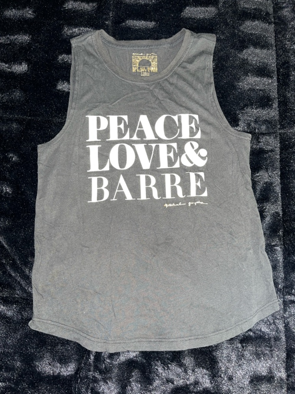 Pure barre x spiritual gangster muscle tank